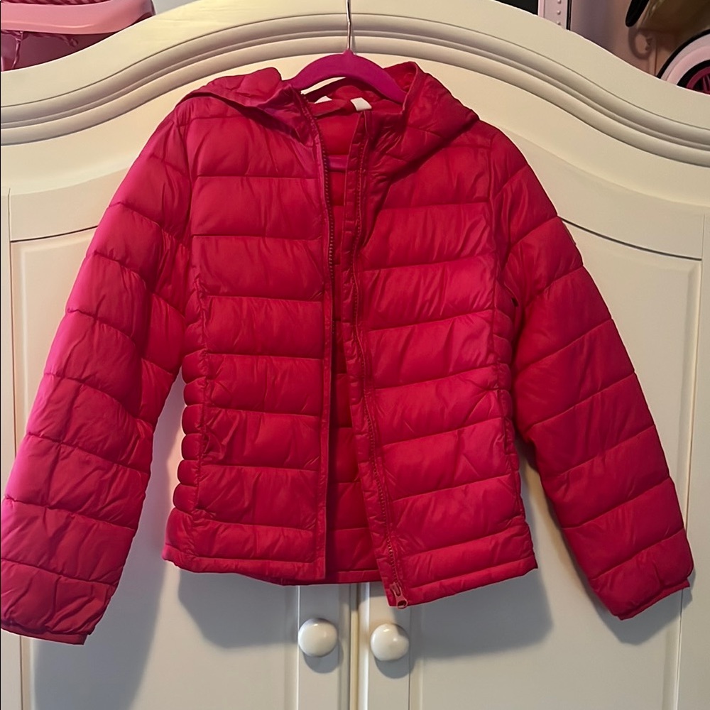 EUC Gap Pink Puffer Jacket